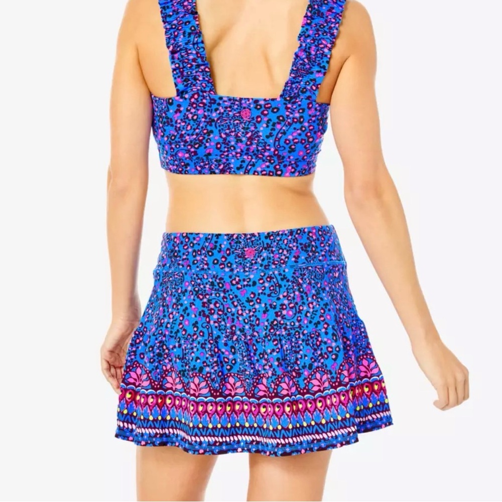 Lilly Pulitzer Luxletic UPF 50+ Gardenia Skort - Picture 2 of 6
